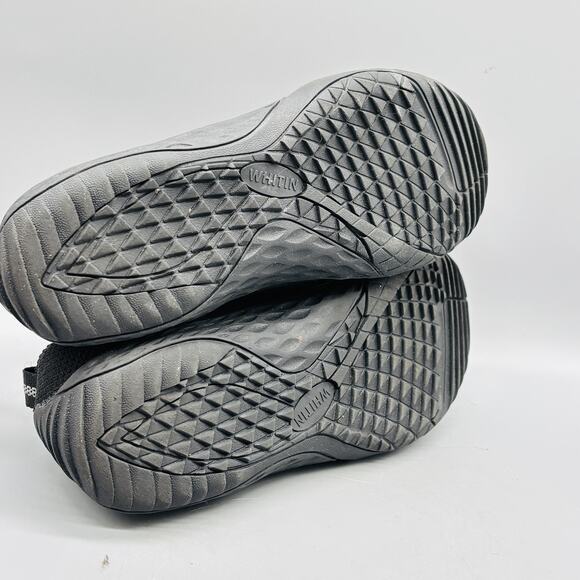 WHITIN Shoes Womens 6.5 Black Minimalist Barefoot Athletic Trail Running Sneaker - Picture 9 of 12